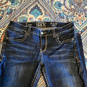 Buckle Black Fit No. 53 Dark Wash Skinny Jeans - Size 31
